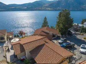 Brand new private dock and boat lift on Lake Chelan.