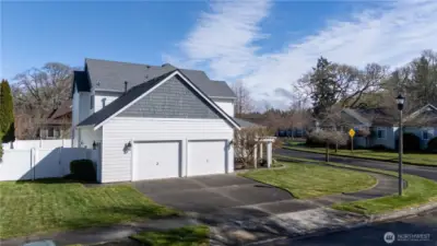 oversized two car garage