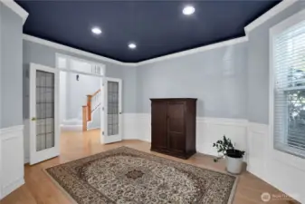 office with french doors