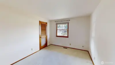 One of the upper level guest bedrooms.