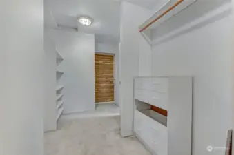 Primary Bedroom walk-in closet