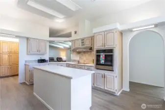 Kitchen to utility and laundry room