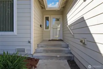 Front entry