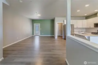 View from front door entrance