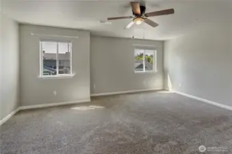 Massive primary bedroom