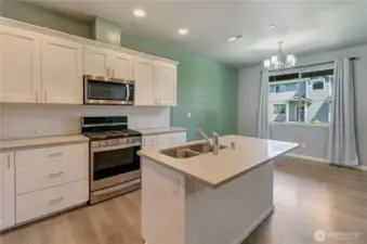 Kitchen and dining