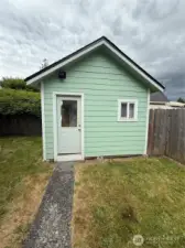Shed that use to have power, can be restore