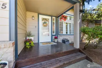 Covered porch