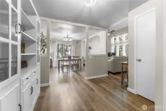 The main floor is bright, spacious and stunning