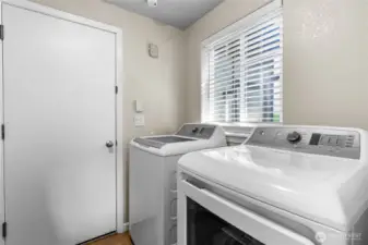 Main floor laundry