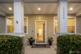 Covered porch