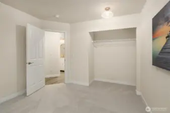 BR 3 closet (doors are in garage)