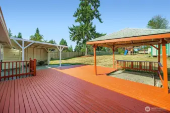 gazebo wired for hot tub