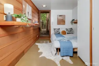 Third bedroom. Built-in frame can push into a sofa