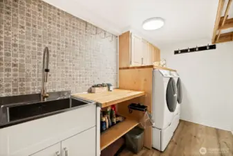 Laundry room in Lower floor