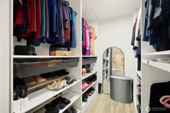 Walk in Closet in Primary Bd
