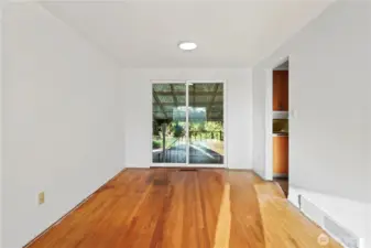 Dining area