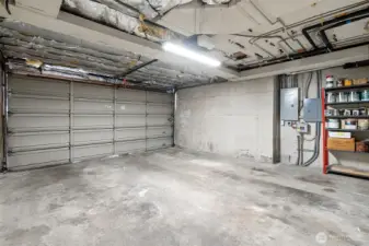 Attached garage  - not always common in N. Tacoma