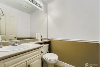 Half bath.