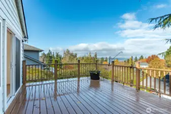 Territorial mountain and water views.
