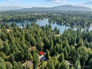 Private Beach Access & Community Dock on Pine Lake