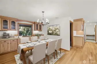 Virtually Staged- Dining Room