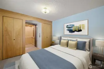 Virtually Staged- Additional Bedroom