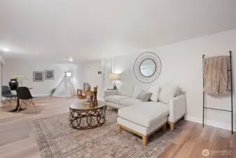 2nd living room or turn into extra bedrooms