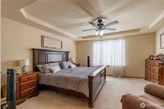 Master Bedroom with Walk in Closet