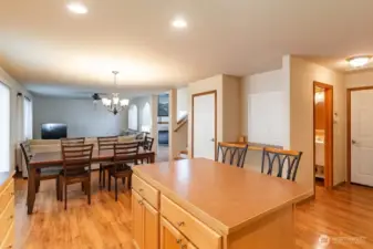 Kitchen virtually enhanced