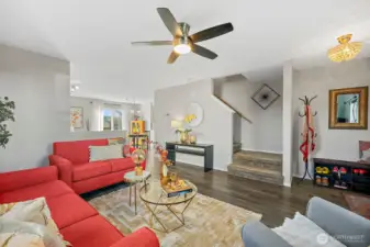 Stairway off of formal living room