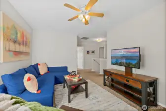 Upstairs loft/bonus space