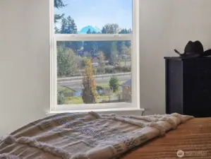 View of Mt Rainier from Bedroom 2