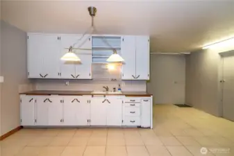 Basement kitchen