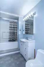 Basement bath