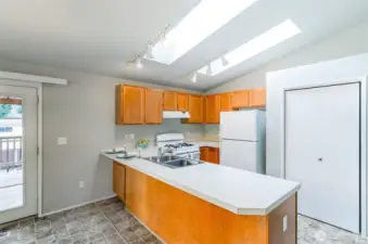 Another view.  French doors lead to covered deck area.  Perfect for entertaining.
