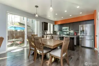 Dining Room looking into the kitchen