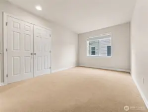 One of 4 bedrooms upstairs