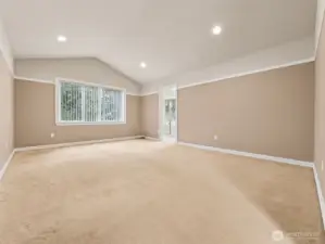 Primary bedroom upstairs
