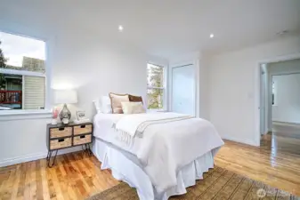 Large main floor bedroom