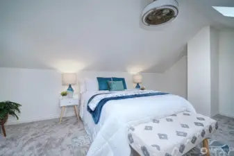 Amazing space in this 1/2 story primary suite