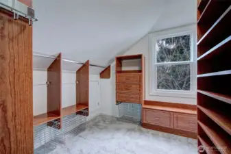 Large walk-in closet