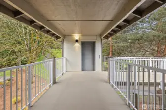 Elevator garage access