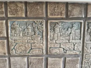 Tiles to the left of Center tile