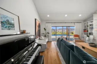 Great room with LVP flooring