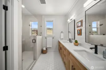 Tile flooring