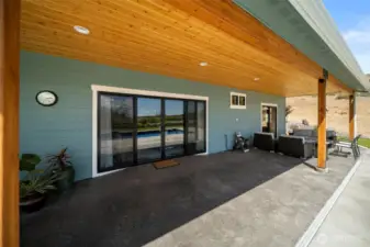 Covered patio