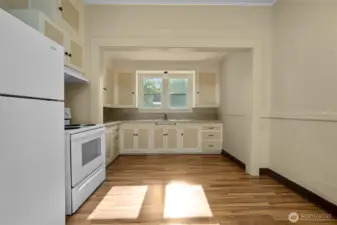 Lots of natural light.