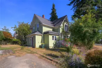 Off street parking and wrap around yard that provides plenty of space to hang in the summertime!