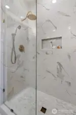 another perfect shower with all the luxury touches